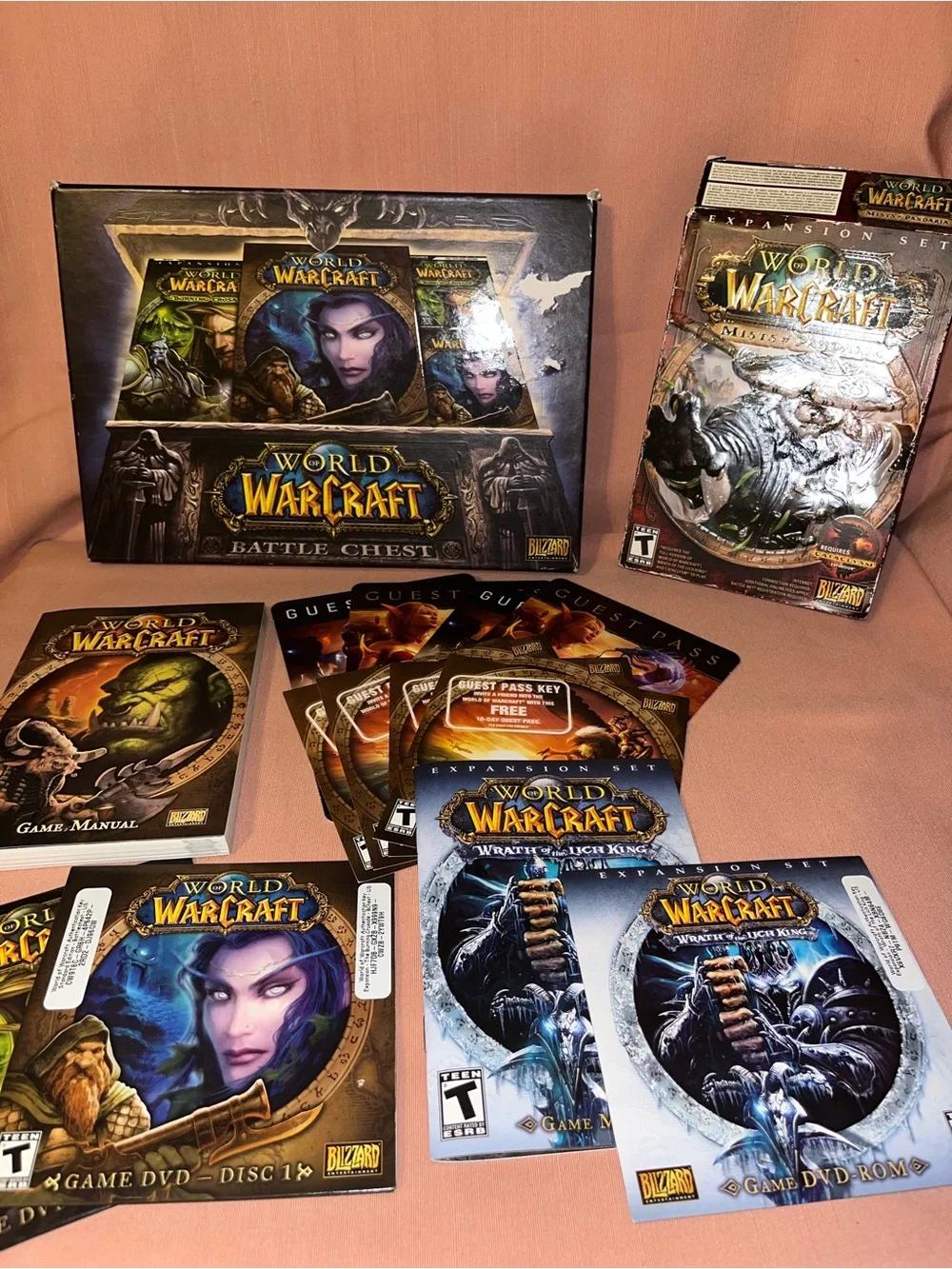 World of Warcraft Collector Set - with extra Expansion packs
